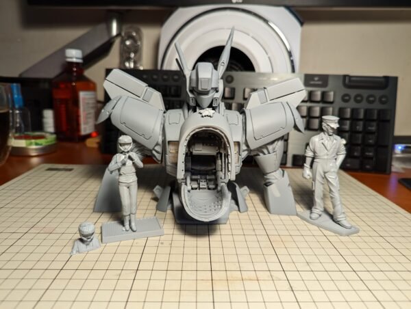 机动警察 PATLABOR 1/20 英格拉姆 AV-98 胸像 漫画版