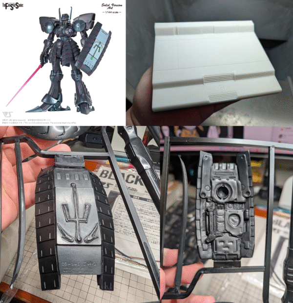 Volks SAV 144 黑骑士2代目+5代目DX版 完整套装