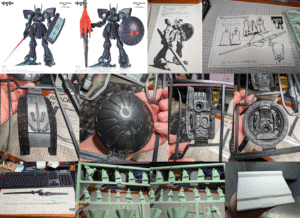 Volks SAV 144 黑骑士2代目+5代目DX版 完整套装