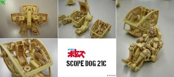WAVE 1/24 Scope Dog 21C 装甲骑兵 ボトムズ 小松原博之