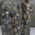 WF1988 柱之男 石板 jojo的奇妙冒险 第二部 柱の男 片山浩 12月再版