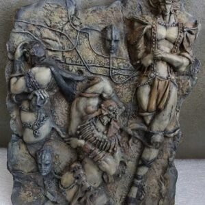 WF1988 柱之男 石板 jojo的奇妙冒险 第二部 柱の男 片山浩 12月再版