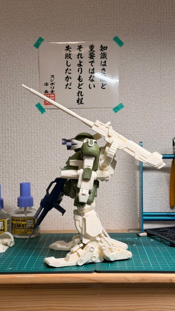 装甲骑兵综合模型演习2025  1/24 强盗狗 黑色闪电旅团式样 改件  バーグラリードッグ　黒い稲妻旅団仕様 毛利重夫