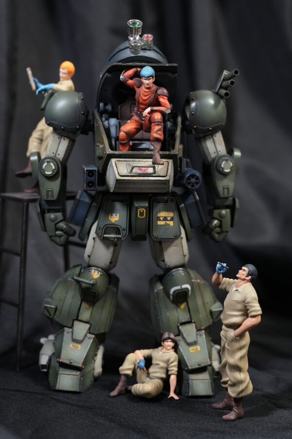 装甲骑兵综合模型演习2025 1/24 最后的红肩队4人组 シャークフィン