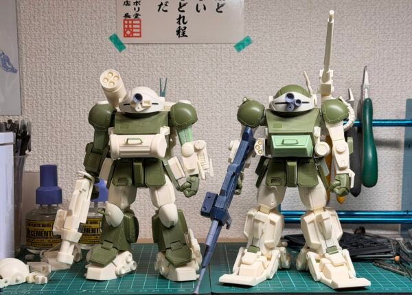 装甲骑兵综合模型演习2025  1/24 强盗狗 黑色闪电旅团式样 改件  バーグラリードッグ　黒い稲妻旅団仕様 毛利重夫