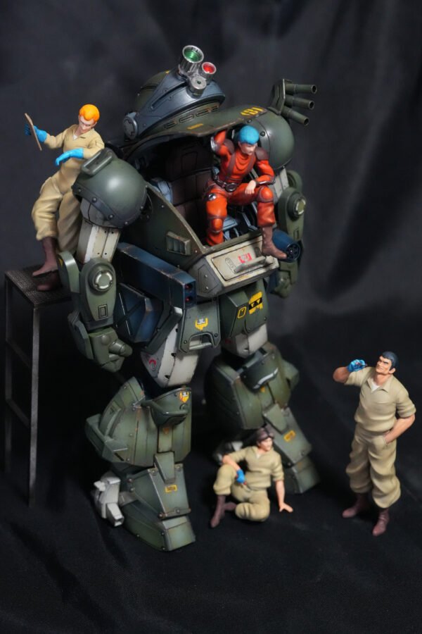 装甲骑兵综合模型演习2025 1/24 最后的红肩队4人组 シャークフィン