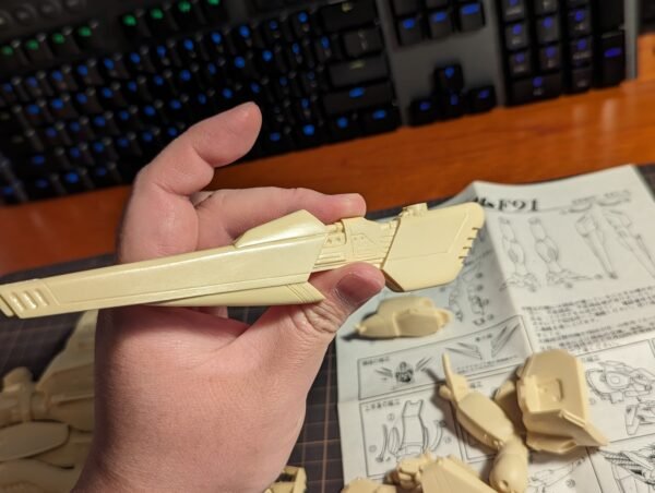 Jafcon 4 1/72 高达 F91 Gundam F91 速水仁司 树脂白模