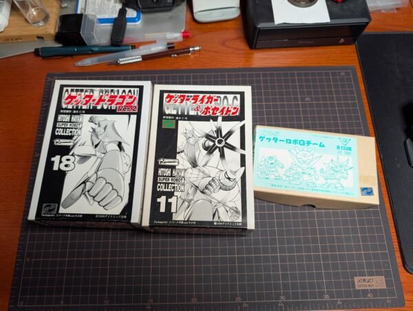 盖塔 狮虎&波塞冬 Getter Liger&Poseidon  盖塔机器人G 速水仁司