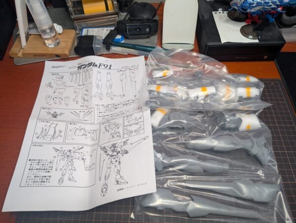 Jafcon 4 1/72 高达 F91 Gundam F91 速水仁司 树脂白模