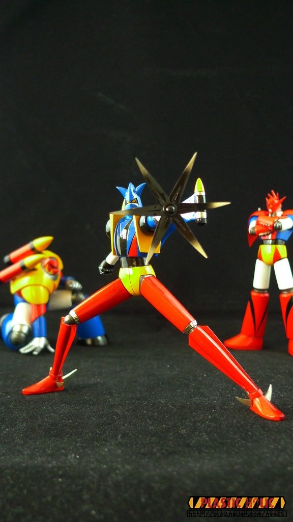 盖塔 狮虎&波塞冬 Getter Liger&Poseidon  盖塔机器人G 速水仁司