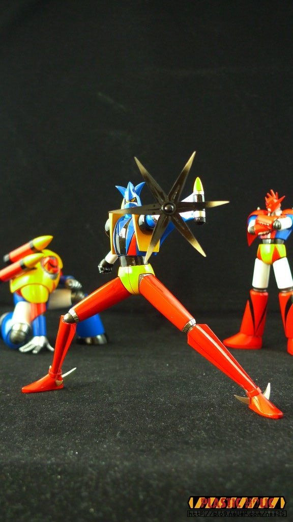 盖塔 狮虎&波塞冬 Getter Liger&Poseidon  盖塔机器人G 速水仁司