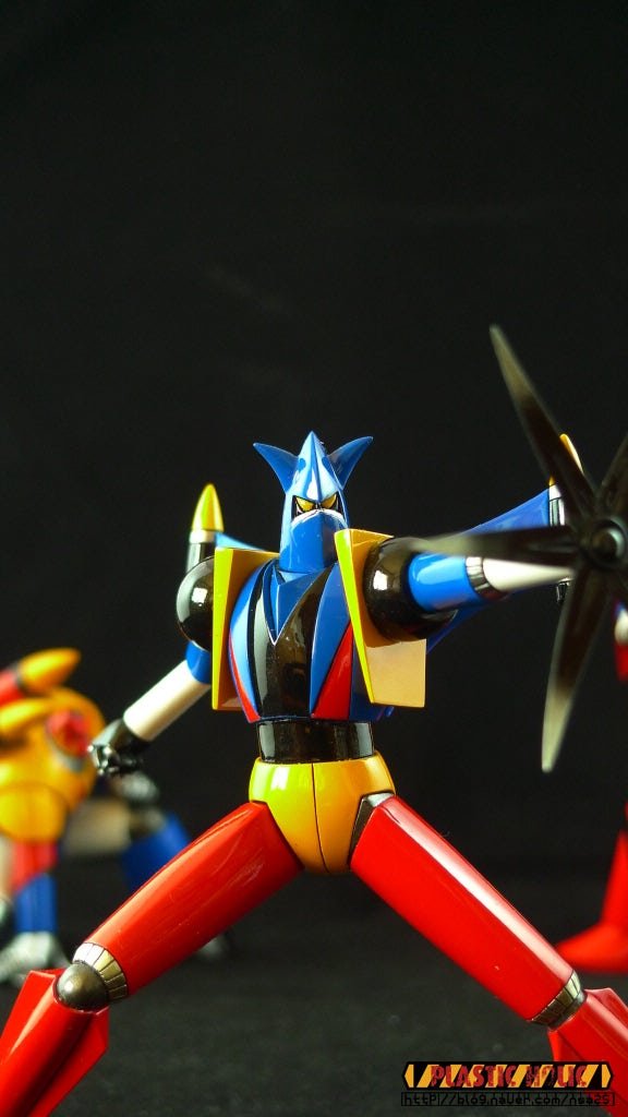 盖塔 狮虎&波塞冬 Getter Liger&Poseidon  盖塔机器人G 速水仁司