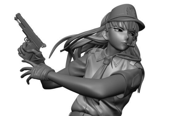 WF2024s 香贯花 狐火郎 机动警察 パトレイバー 树脂白模