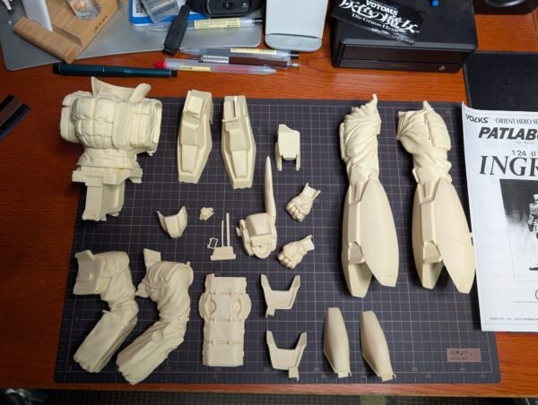 Volks 1/24 AV-98 英格拉姆 反应装甲 123号机套装 机动警察剧场版2