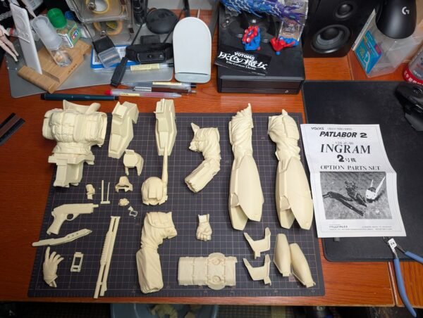 Volks 1/24 AV-98 英格拉姆 反应装甲 123号机套装 机动警察剧场版2