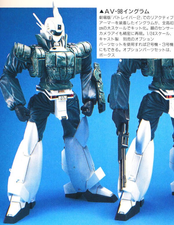 Volks 1/24 AV-98 英格拉姆 反应装甲 123号机套装 机动警察剧场版2